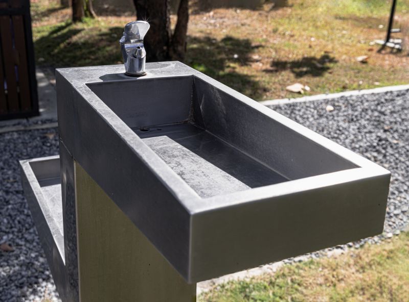 Modern Drinking Fountain Installation